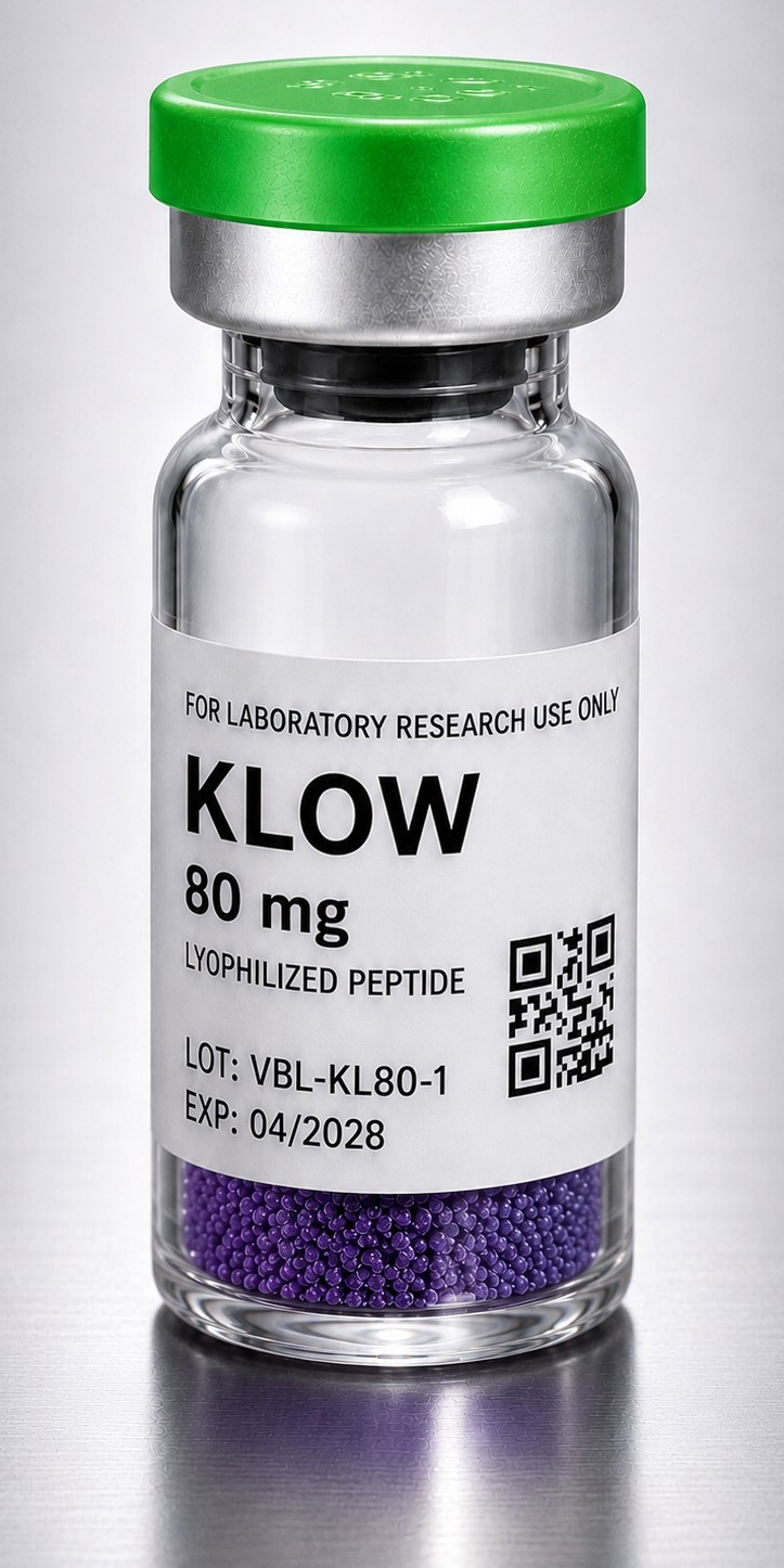 KLOW | GHK-Cu + BPC-157 + TB-500 + KPV Research Blend