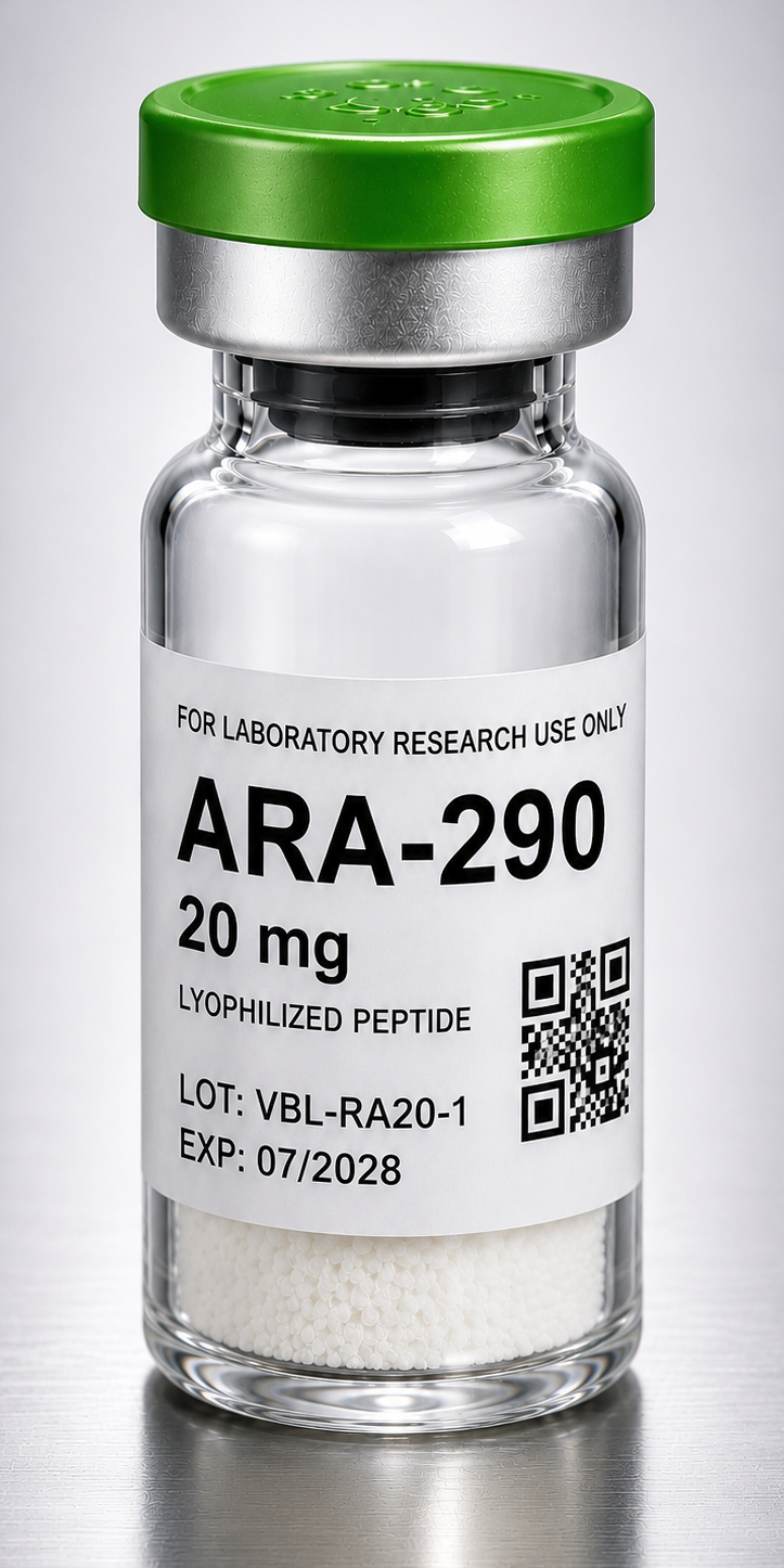 Cibinetide (ARA-290), 20 mg, lyophilized laboratory reference material vial
